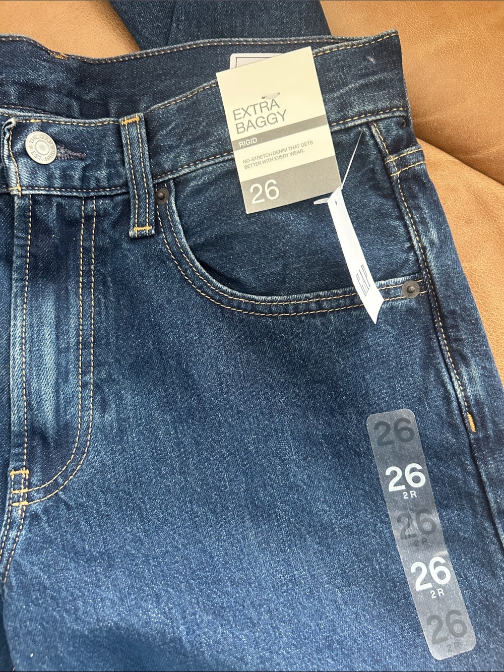 NWT Hailey Bieber x GAP Extra Baggy Jean - Picture 3 of 4